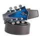 thumbnail image 3 of Cinturón de material cuero , correa de cinturo, con hebilla en apariencia de guitarra, pretina para pantalones cinturón pantalones hombres Marrón Hugo Correa de cintura, 3 of 6