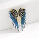thumbnail image 5 of JM Broche de 2 alas de ángel para mujer, broche de esmalte versátil a la moda, accesorios de broche de diamantes con incrustaciones de aleación JM JM, 5 of 5