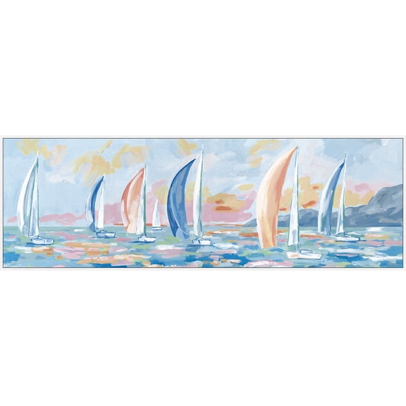 Marmont Hill I Need My Boat Floater Framed Painting Print on Canvas