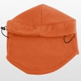 thumbnail image 5 of Baberdicy Ski Mask Face Mask Winter  Outdoor Riding Windproof Fleece Hood Mask Thick Warm Snow Cap Mask Eye Mask Orange, 5 of 5