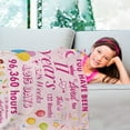 thumbnail image 5 of Girls 11th Birthday Gifts Ideas Happy 11th Birthday Blanket for Girls 11 Years Old Flannel Fleece Throw Blanket Eleventh Birthday Gift Ideas Decoration for Teen Daughter Niece Granddaughter(60"x80"), 5 of 7