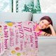 thumbnail image 5 of LHSHID Happy 16th Birthday Throw Blanket for Girls 16 Years Old Flannel Fleece Blanket Sixteenth Birthday Gift Ideas Decoration for Teen Daughter Niece Granddaughter 50x60in, 5 of 6