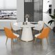 thumbnail image 3 of Small Apartmen Dining Table Round Center Nordic White Coffee Tables Chairs Organizer Muebles Living Room Furniture My Lux Decor Round, 3 of 16