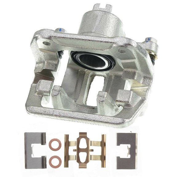 2x Rear Brake Caliper w/Bracket For Acura 01-03 CL 99-08 TL Honda 03-11 Element