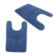 thumbnail image 5 of YSNOOWE 2Ud Alfombrillas Para U Shaped De Coral Fleece Antideslizantes Y Absorbentes En Azul Oscuro, 5 of 7