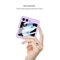 thumbnail image 4 of case for Z Flip 5 Case with Screen Protection- Ultra Thin Matte PC Protective Cover Shockproof, Anti-Drop and Wear-Resistant Galaxy Z Flip 5 Case for Samsung Galaxy Z Flip 5, Pink, 4 of 10