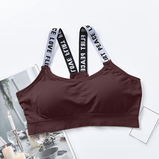 WILLBEST Brasier Sin Varillas Sujetador Deportivo Sexy Para Mujer, Top De Fitness, Yoga, Acolchado, Ropa Deportiva, Chaleco, Camisetas Sin Mangas, Top Deportivo Push Up.