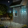 thumbnail image 5 of Twinkya Hanging Solar Lights Outdoor Garden Decorative Solar Lantern Waterproof Metal Moroccan Outdoor Decorations for Patio Pathway Yard Porch Backyard Garden Decor (Gold, 1 Pack), 5 of 10