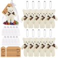 thumbnail image 2 of 10PCS Mini Bear Stuffed Plush Bear, Mini Bear Bulk with Thank You Tag Organza Packing Bag, for Guest Baby Shower Souvenirs Birthday Christmas Gift, 2 of 7