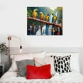 thumbnail image 4 of Nawypu Colourful Parrots Macaws Poste Poster Decorative Painting Canvas Wall Art Living Room Posters Bedroom Painting, 4 of 4