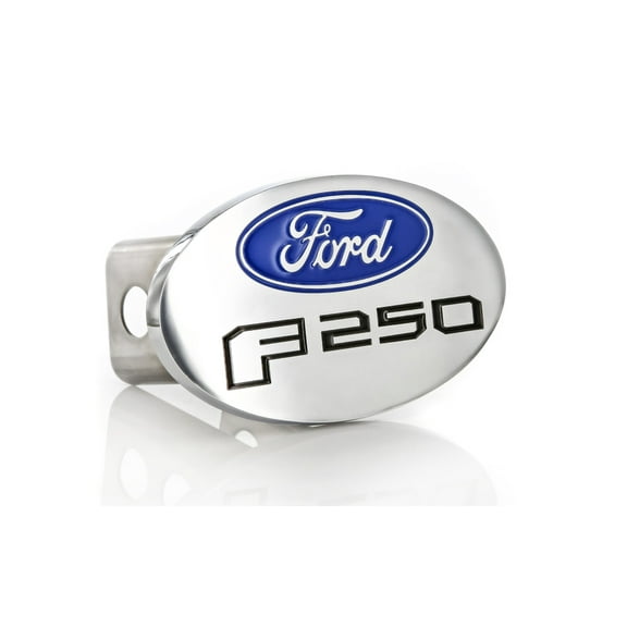 Ford F 250 Metal Trailer Hitch Cover Plug (2 inch Post)