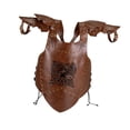 thumbnail image 1 of BELOVING Mens Medieval Chest Adjustable Strap Gothic Chest Guard Knight Costume Brown, 1 of 10
