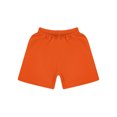 thumbnail image 3 of Vxuxlje Kids Basketball Mesh Shorts Boys Athletic Performance Booty Shorts Teamwear Drawstring Orange 22, 3 of 5