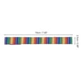 thumbnail image 4 of Unique Bargains 1 Pc Non Slip Headband Tie-dye Headband for Sport Orange Colorful, 4 of 6