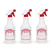 Houseables Spray Bottle Cleaner, 24 oz.Clear Plastic for Clean Oil, Professional Nozzle Plant Mist