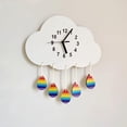 thumbnail image 4 of Reloj de pared BLESIY colgante en forma de gota de lluvia decoración del Dormitorio, 4 of 6