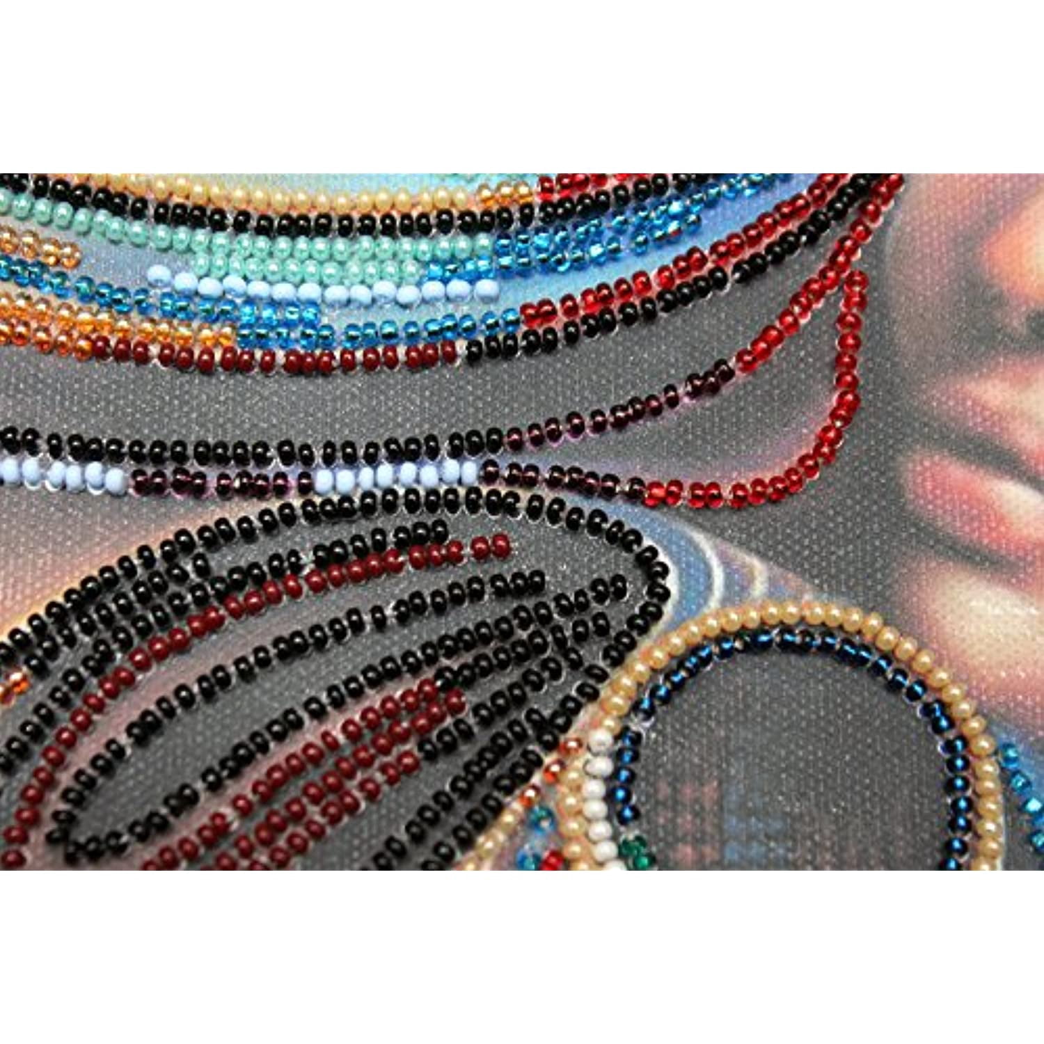 DIY Beaded Embroidery Kit "Colors of Africa"