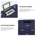 thumbnail image 5 of Naloa Anchor Heart Blue Elastic Suitcase Protector, Travel Suitcase Protector Cover Fits 18-32in Suitcase - Small, 5 of 9