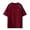 Red, variant on Men's Casual Summer Tees, Letter Print Round Neck Short Sleeve T-Shirt, S-6XL