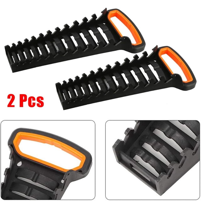 .2X Plastic Wrench Rack Storage Tools Spanner Holders Wrench Organizer Sockets.