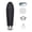 BK, variant on Facial Beauty Wand Sonic Cleansing Brush with Heat Therapy, 6000 Vibrations Face Massager with 4 Heads for Skincare Routine Black