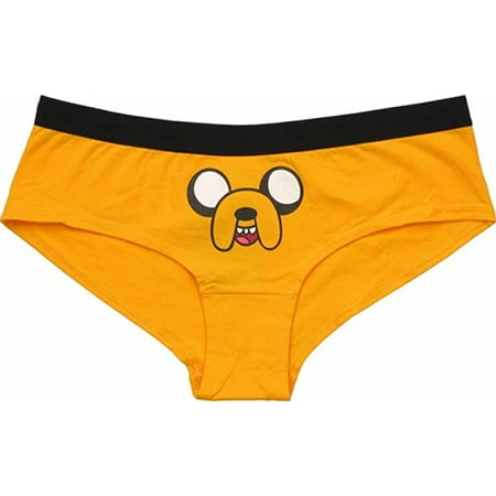 

Adventure Time Girls Junior Fit Intimates Bandeau or Hipster Panties (Size Large Yellow Jake)