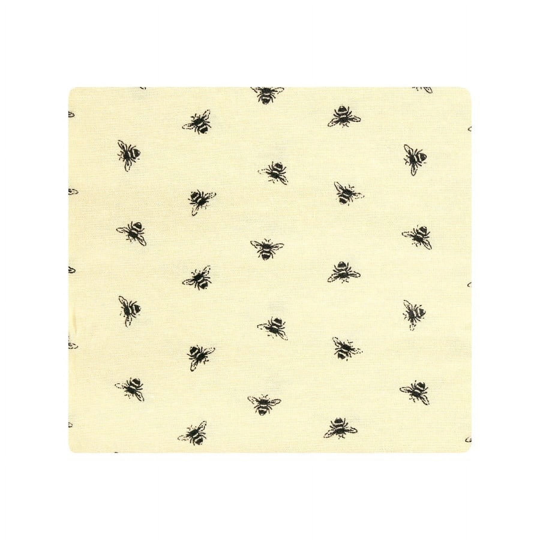 Hudson Baby Cotton Poly Flannel Receiving Blankets Bundle, Honey Bee, One Size
