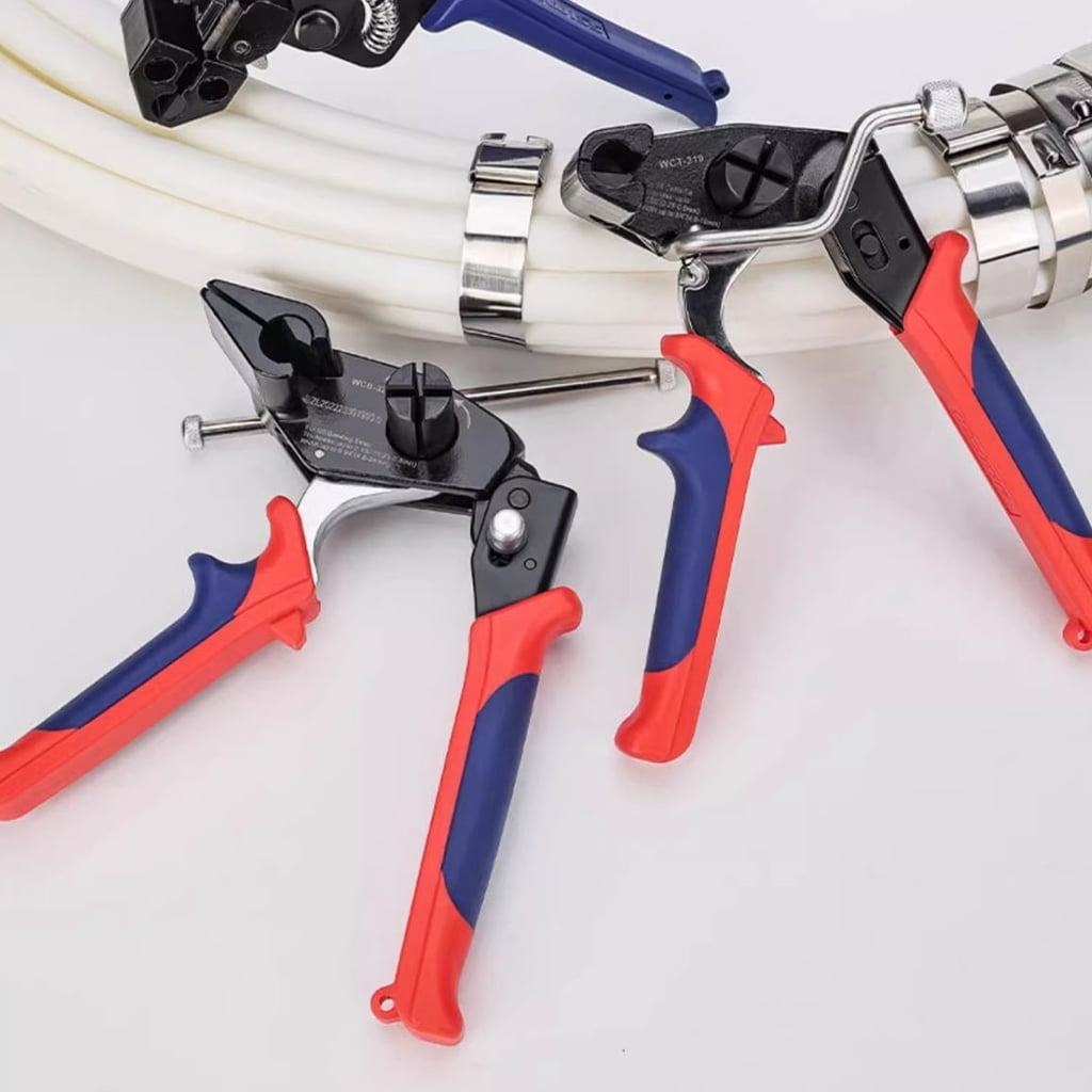 MOMOJIA Effective Steel Cable Tie Guns Metal Zips Tie Tightener Tensioning Cutting Tool