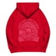 thumbnail image 4 of Sudadera con capucha rosa Gotyou Pink Palm Puff para mujer 2024 gran tamaño Rojo S, 4 of 6