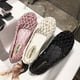 thumbnail image 3 of Zapatos de gelatina Baotou de moda de estilo coreano, Sandalias planas transpirables huecas de verano para mujer, 3 of 6