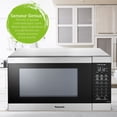 thumbnail image 3 of Panasonic NNSU65LS Mid-Size 1.3 cft. Genius Microwave Oven, Stainless Steel, 3 of 9