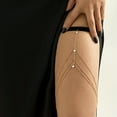 thumbnail image 3 of Visland Leg Chain Multi Layers Bohemian Style Alloy Lady Body Jewelry for Parties, 3 of 8
