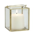 thumbnail image 3 of Better Homes & Gardens Decorative Small Gold Metal Lantern, Candle Holder, 3 of 8