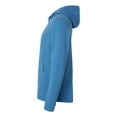 thumbnail image 6 of North End NE729 Men's Spirit Textured Hooded Pullover-Light Nautical Blue Heather-3XL, 6 of 6