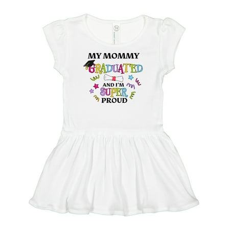 

Inktastic My Mommy Graduated and I m Super Proud Gift Baby Girl Dress