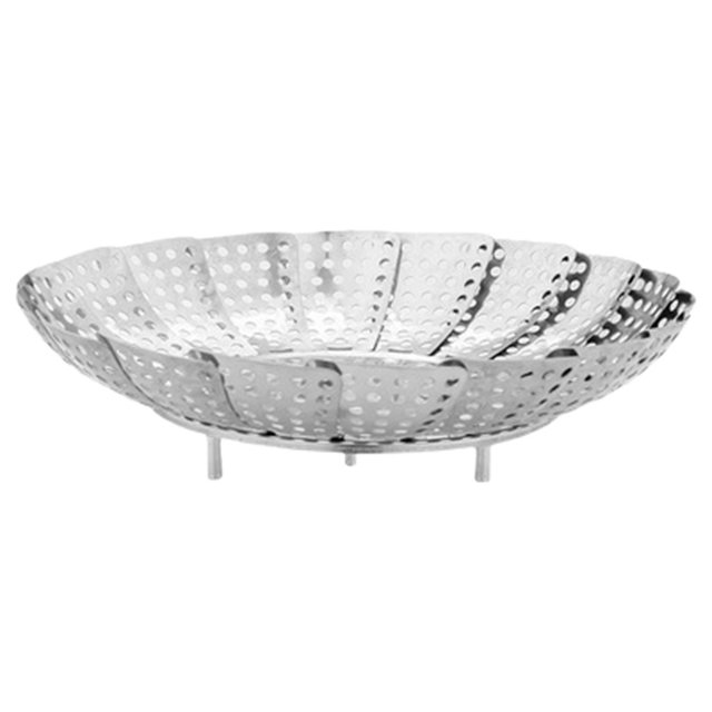 Canasta de plegable plegable Olla de multifuncional expandible Se adapta a de varios tamaños Frutas Utensilios de cocina Pequeño Baoblaze Cesta de vapor