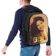 thumbnail image 5 of Selena Quintanilla Backpacks 16 Inch Lightweight Casual Bookbags Travel Daypack Bookbags for Camping Hiking, 5 of 6