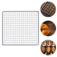thumbnail image 2 of MasteelfCA 1pc Stainless Steel BBQ Grill Mesh Barbecue Meshes Racks Practical Grid Net, 2 of 8