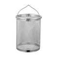thumbnail image 4 of Elodie Stainless Steel Fry Basket Chicken Frying Basket Multifunctional Colander with Handle for Dumplings Fruit Straining Spaghetti 12cmx14.8cm, 4 of 8