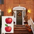 thumbnail image 3 of Fall Pretty Porch Flag, Versatile Vintage Illustration Fruits Apple House Flag 28x40 Inch, Autumn Themed Durable Garden Decoration Decoration for Balcony House Home Outdoor Patio, 3 of 6
