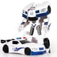 thumbnail image 2 of Figuras de acción de TransFormers de 17CM para niños, juguetes de transFormación en blanco Frío, camión de ingeniería, Mode KO, modelo de coche Robot, regalo para niños, 2 of 4