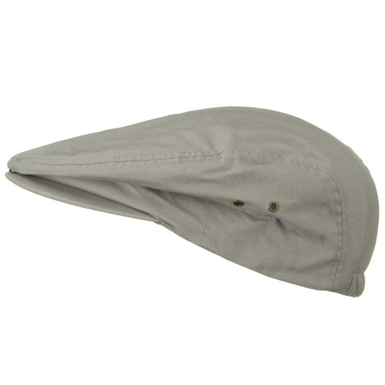 Oversize Washed Canvas Ivy Cap Light Grey XL 3XL