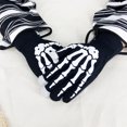 thumbnail image 2 of Unisex Stretchy Hand Warmer Skeleton Gloves, 2 of 7