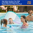 thumbnail image 5 of Spring Float with Adjustable Canopy and UPF  , Blue Lobster, 5 of 6