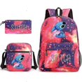 thumbnail image 1 of Lilo Stitch Mochila Conjunto de tres piezas Mochila escolar-1, 1 of 4
