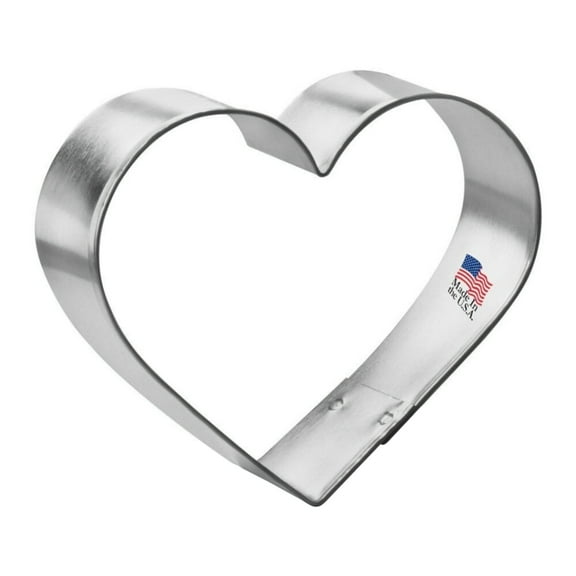 Heart Cookie Cutter 3.5 inches V1010 - The Cookie Cutter Shop - Tin Plated Steel Cookie Cutter