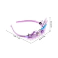 thumbnail image 3 of ColoMX Corona de princesa sirena: diadema de conchas marinas para niñas - Diadema de sirena oceánica para fiesta de cumpleaños, disfraz de cosplay, tocado, 3 of 7