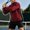 Wine, variant on Men's 1/4 Zip Long Sleeve Athletic Pullover Top Fitted Breathable Casual Sweatshirt Comfy Tee for Tennis Running Jogging Hiking Wear(White,XL)