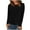 Black, variant on TKLPEHG Womens Tops Dressy Casual Crew Neck Knitted Sweater Long Sleeve T Shirt Fall Tops Fashion Solid Color Lightweight Loose Comfy Blouses Pullover (Black,XL)