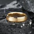 thumbnail image 2 of Alianza de boda King Will GLORY, 6 mm, carburo de tungsteno, oro de 14 quilates, 2 of 7